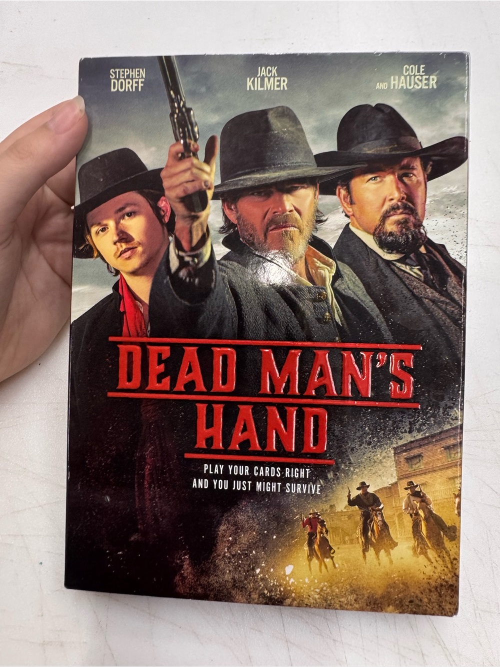 Dead Man's Hand (DVD, 2023) Disc Tested Working